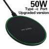 50W Qi Wireless Charger For iPhone  Samsung