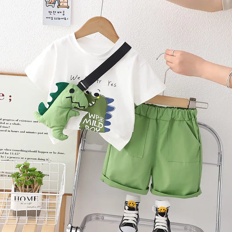 Summer-Casual-Newborn-Baby-Boys-Toddler-Big-Dinosaure-Short-Sleeve-Tops-Pants-2Pcs-set-Cotton-Kids-1