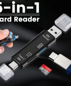 5 in 1 Type C Memory Card Reader OTG For Mobile Phone Computer Smartphone