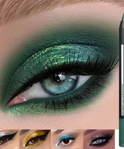 Eyeshadow Pencil Smoky Dark Green Stick Waterproof