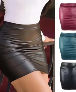 High-waist Slim Fittness Clubwear Hip Skirts